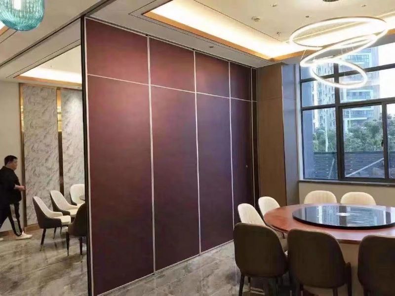 濰坊酒店活動隔斷墻飯店包廂，移動折疊推拉隔斷