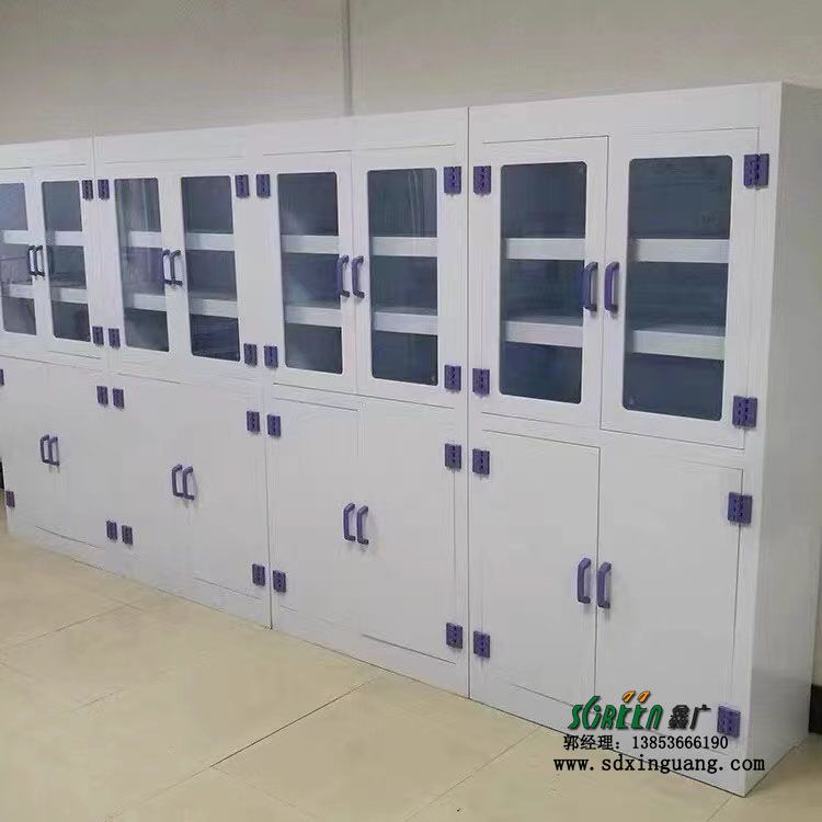 鑫廣實(shí)驗(yàn)室pp試劑柜器皿柜化學(xué)試劑柜樣品化驗(yàn)室儀器柜
